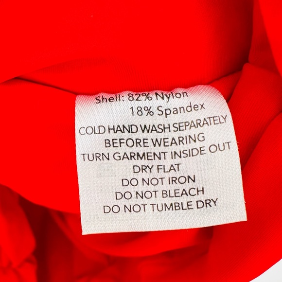 Tiger mist red mini dress front knot cutout rushed - Picture 6 of 6